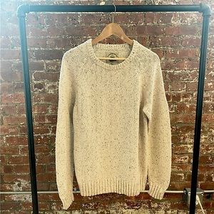 Urban Outfitters O’Hanlon Mills Chunky Sweatshirt Beige